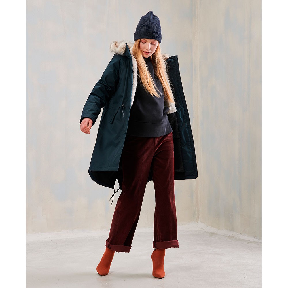 Fishtail Elvine Mujer Jacket Cabo Abrigo Parka Rojo OqxEwdO