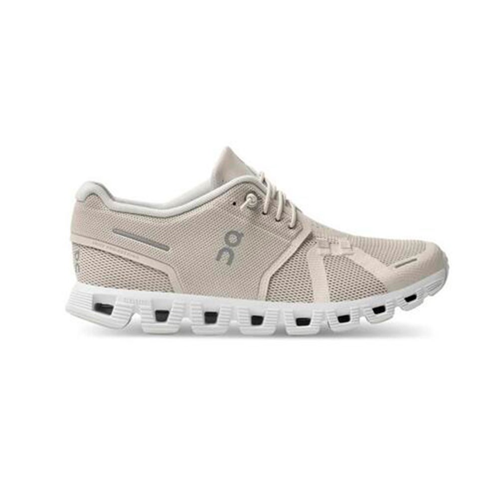 Zapatilla Cloud 5 - Pearl / White on running zapatillas correr mujer